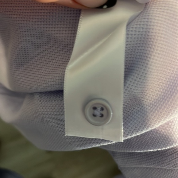 ASOS 4505 Mens Polo Shirt NWT Oversized Size Large Purple Collar - Picture 13 of 14